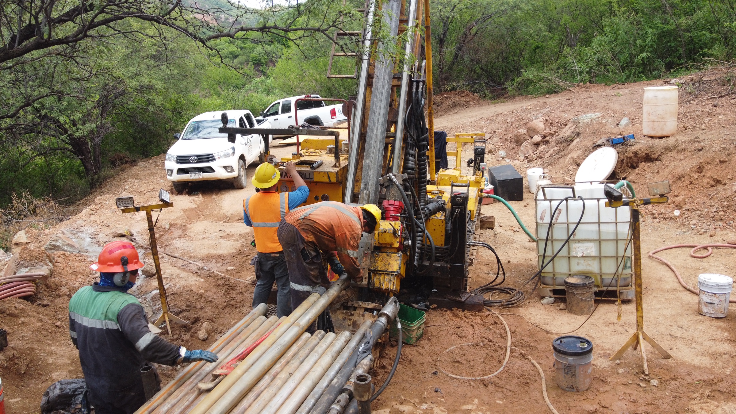 Aerial view of the Dios Padre project terrain